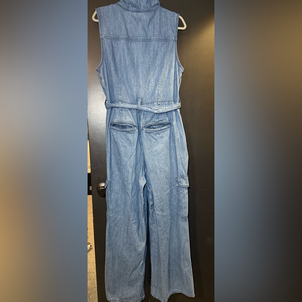 Blue Denim Overalls - Picture 2 of 7